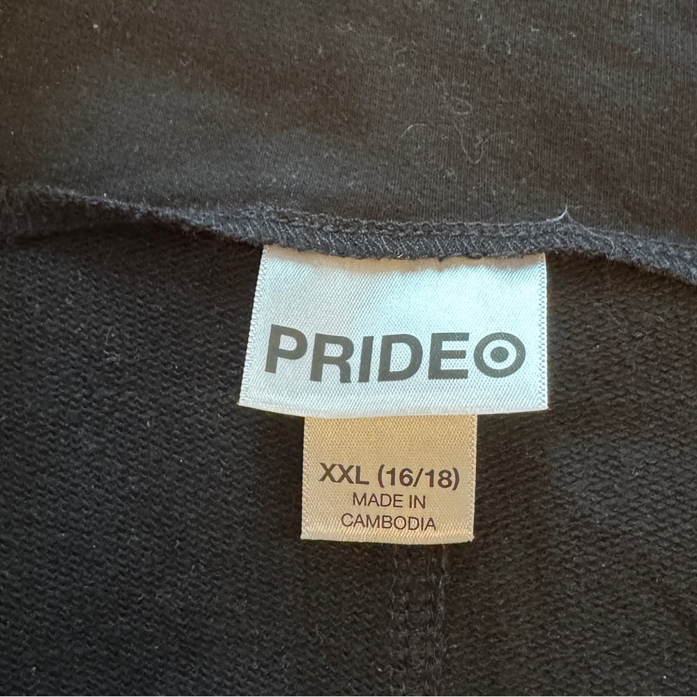 Target Pride French Terry Romper Perfect cond. Unisex XXL kid or S Adult Be Kind - Picture 5 of 10